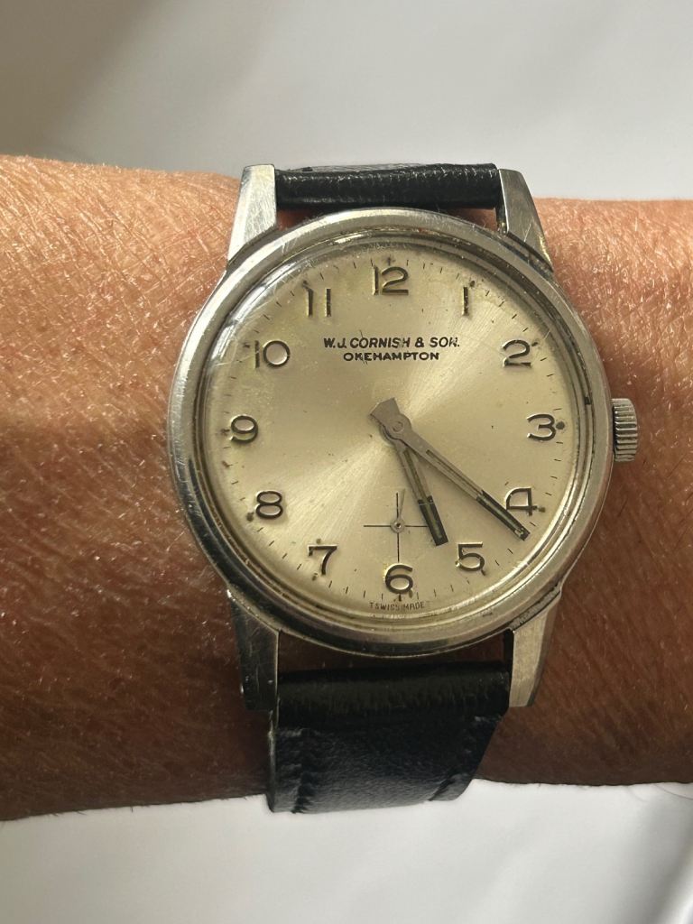 1870’s W J Cornish & Son men’s Watch Swiss 17-Jewels, working & keeps time 