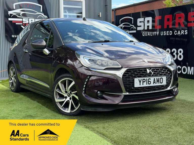2016 DS Automobiles DS 3 Cabrio 1.2 PureTech Prestige Cabriolet 2dr Petrol Manual Euro 6 (s/s) (1...