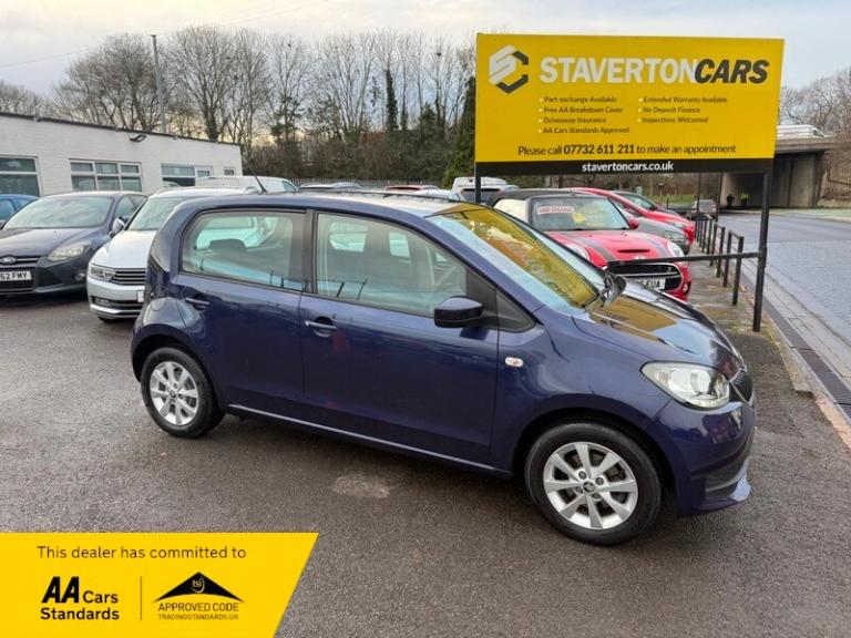 2018 Skoda Citigo SE MPI 1.0 5 Door Blue
