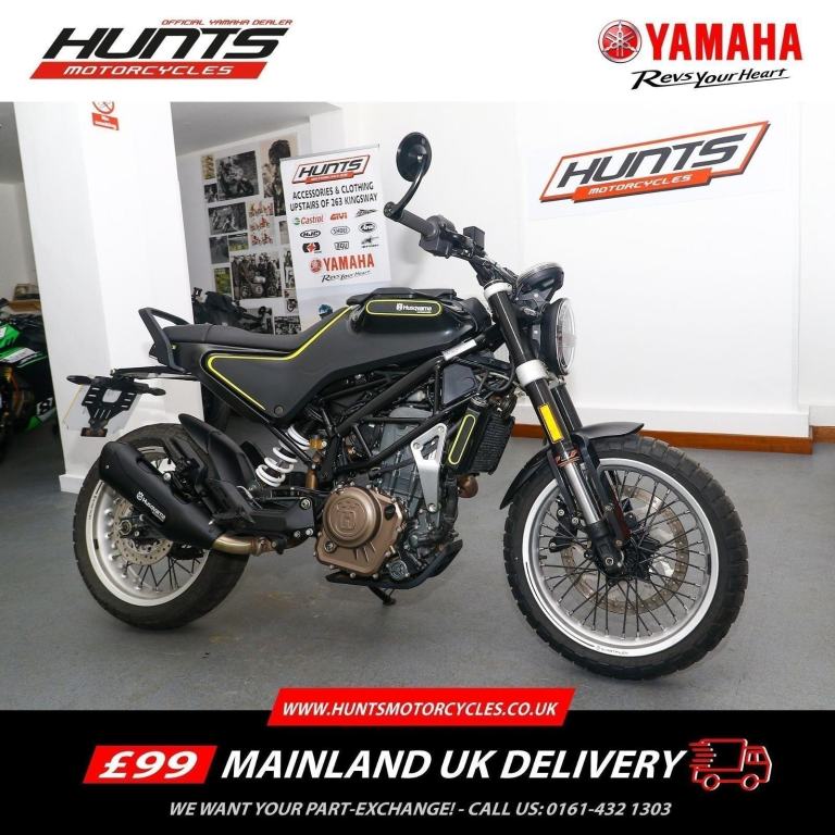 2018 '18 reg. Husqvarna 401 Svartpilen. A2 Licence Legal Naked Bike. JUST £2,495