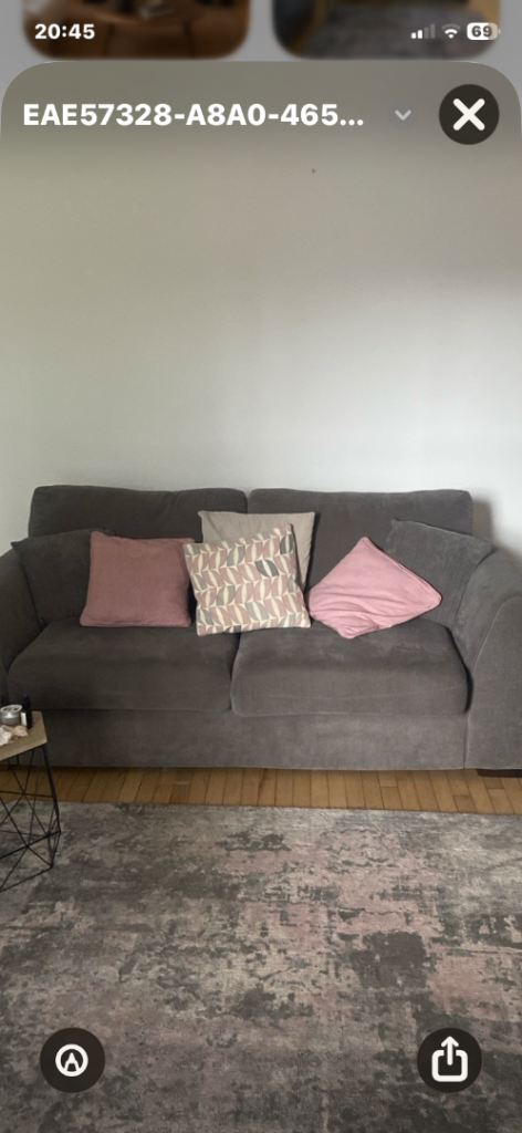 Grey 3 seat and 2 seat free for uplifr