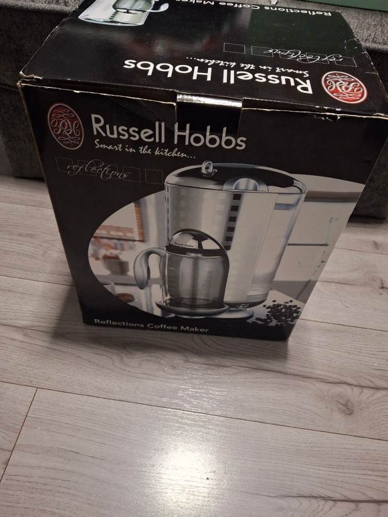Russell Hobbs Reflections coffee machine brand new 