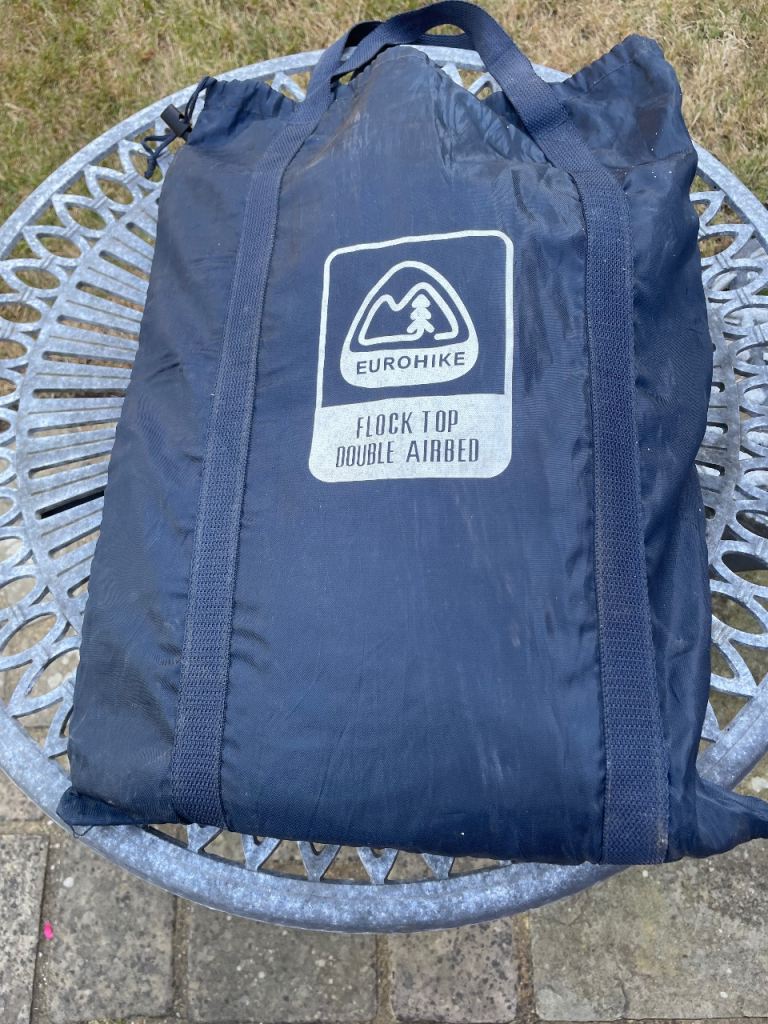 Eurohike Flock Top Double Airbed – Good Condition