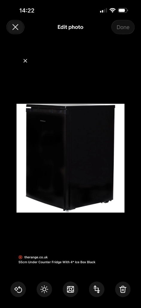 Caldura Quiet Mini Fridge - Man cave/Garage/Student digs.  Collection only