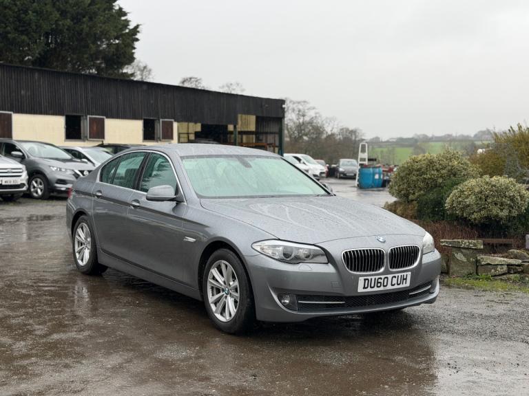 BMW 520D SE (GREY) 2.0D 5DR (SALOON) AUTOMATIC 55K M.O.T OCT FSH 2 KEYS A/C