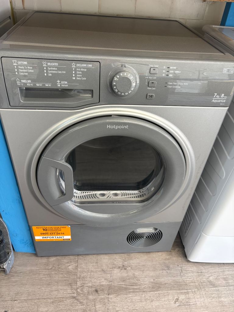 ex shop display Condenser dryer  £160 graphite  grey 