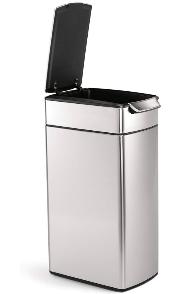 BRAND NEW SEALED: Simplehuman 40L Slim Touch-Bar Kitchen Bin (Brushed Steel)