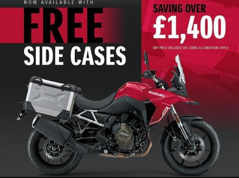 Suzuki V-Strom 800RE, 2026, Metallic Oort Grey. IN STOCK NOW Only £8995. 