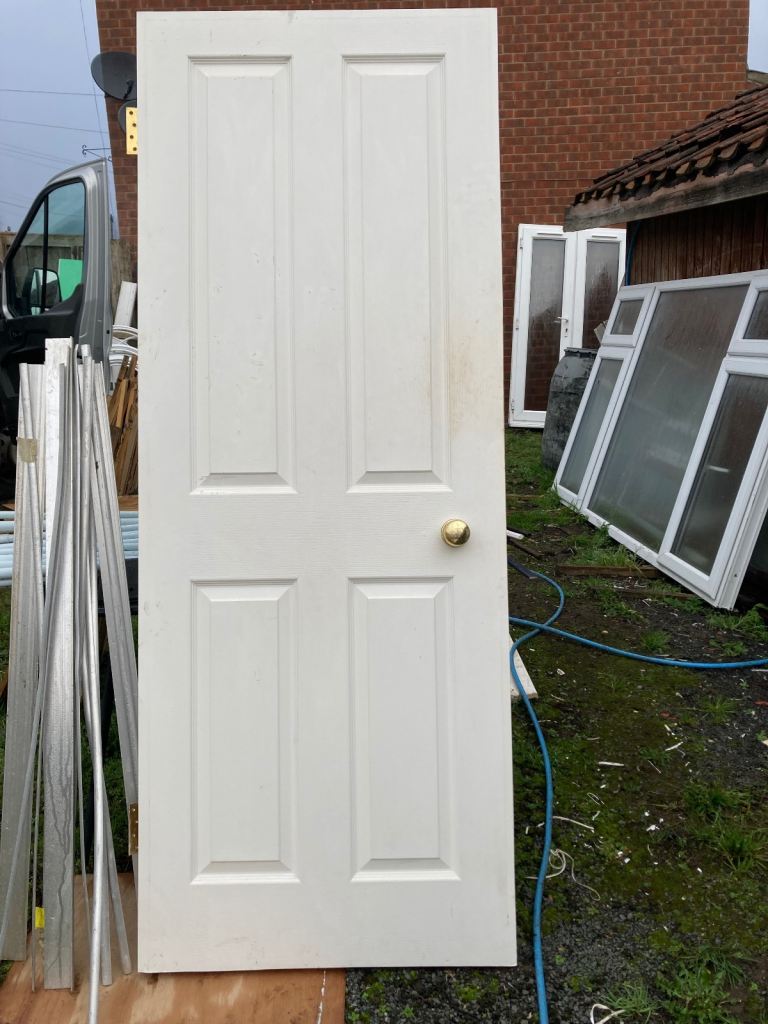 Four panel fire door