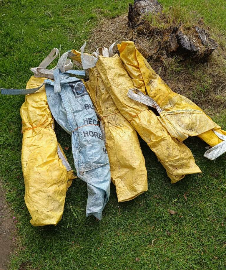 Garden waste sacks