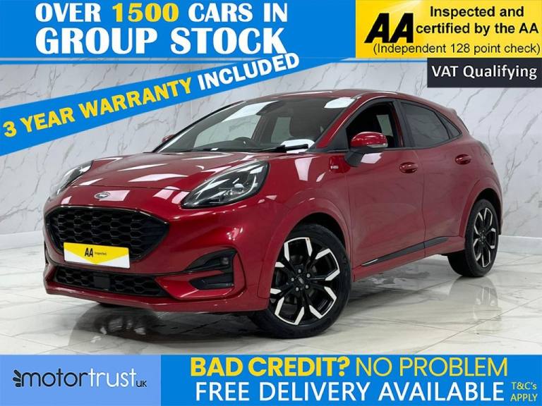 2021 Ford Puma 1.0 EcoBoost Hybrid mHEV ST-Line X 5dr HATCHBACK PETROL Manual