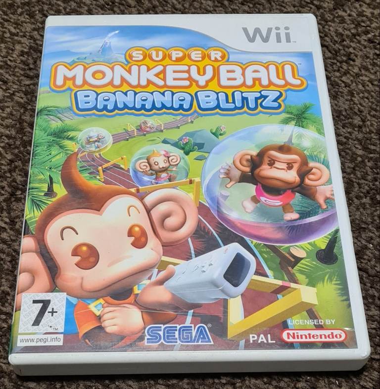 Super Monkey Ball Banana Biltz (Nintendo Wii, 2006)