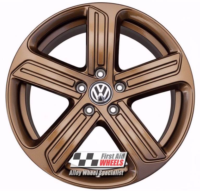 R564BR Swap VW GOLF R MK7 4X 18'' GENUINE CADIZ IMOLA BRONZE ALLOY WHEELS
