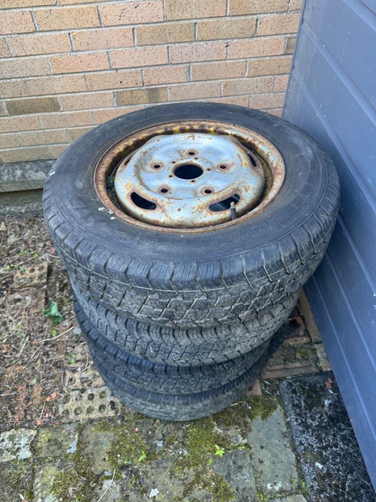 Ford transit mk7 wheels and tyres x4 