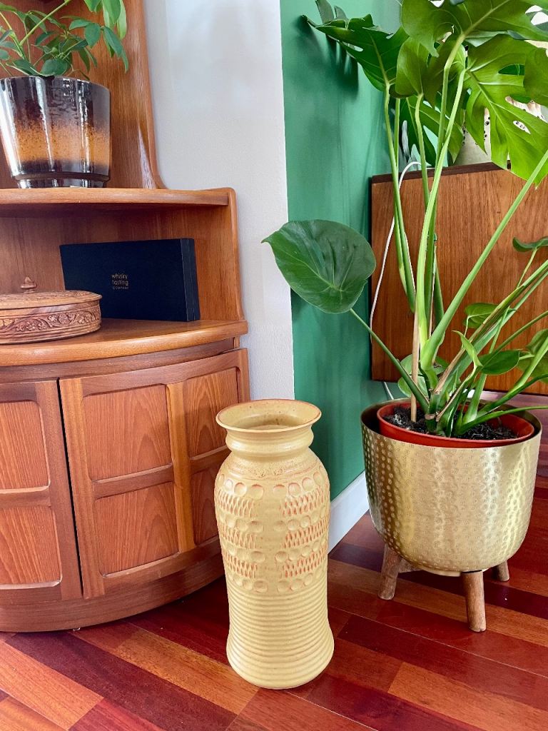 Mid Century West German Floor Vase