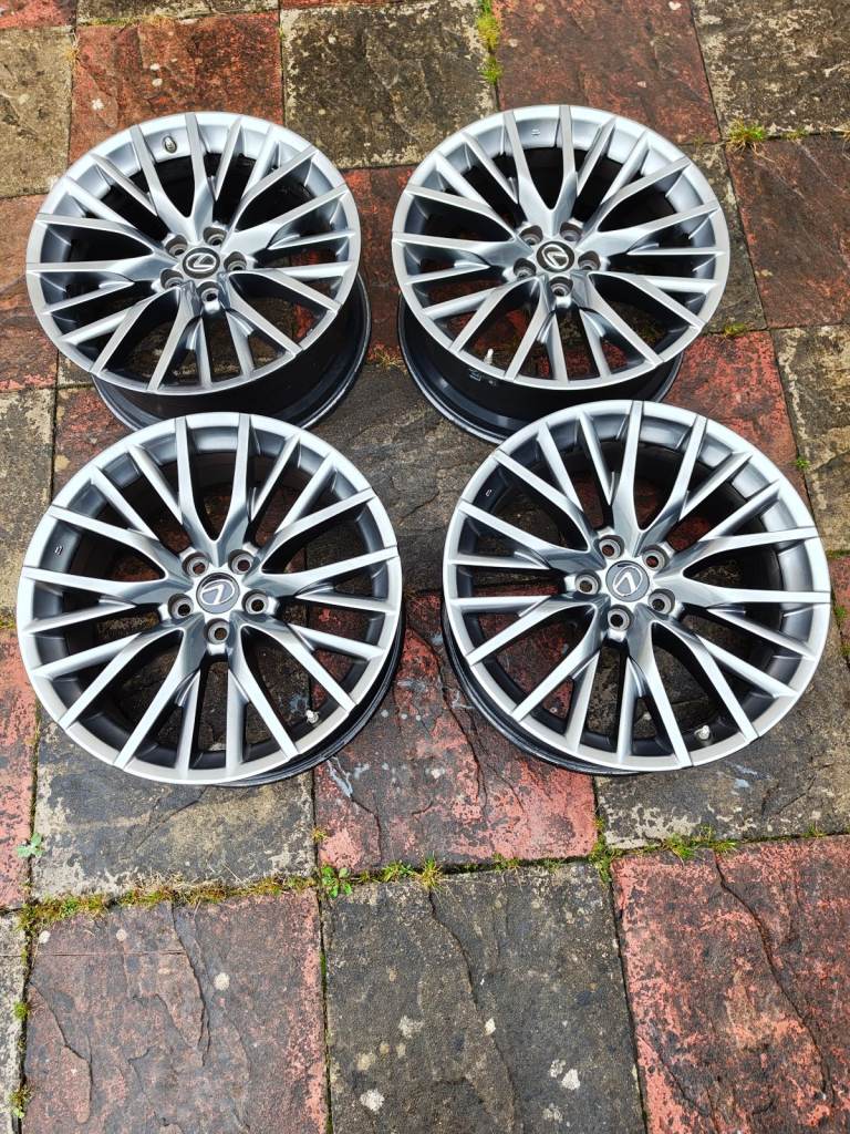 Lexus alloy wheels 20" genuine