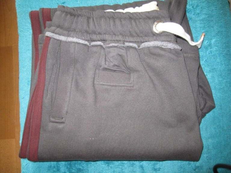 Urban Spirit Grey & Burgundy Ladies Jogging Pants Size XXL Brand New
