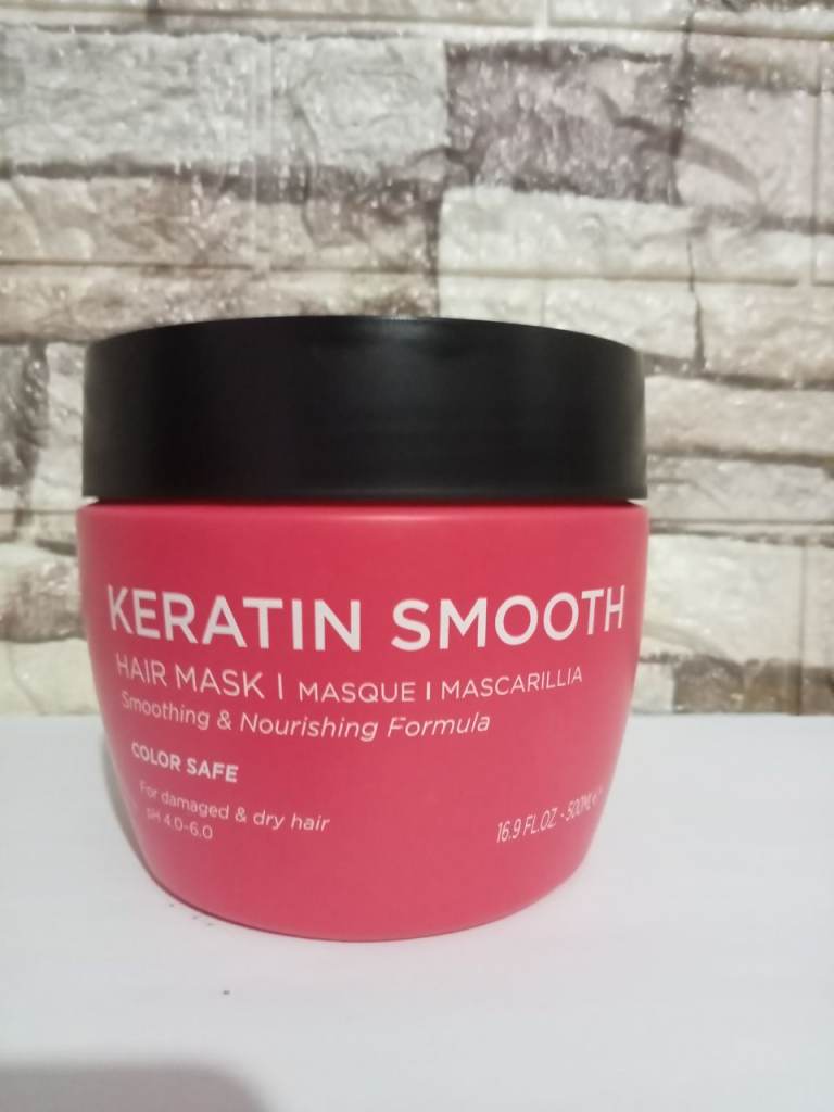Luseta Beauty, Keratin Smooth, Hair Mask, 16.9 fl oz (500 ml)