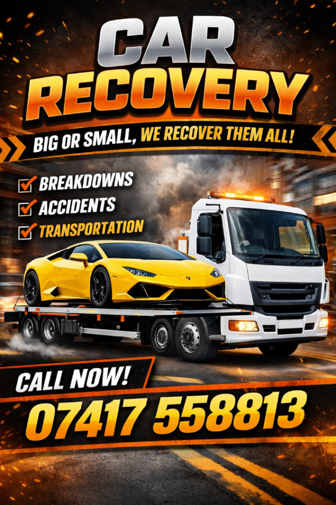 24/7 Car Recovery & Breakdown Service
