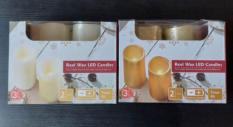 Battery Operated LED Candles £10 each