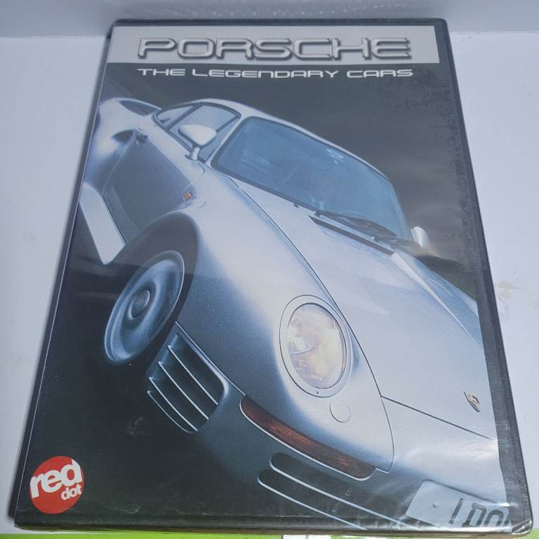 Porsche - The Legendary Cars (DVD, 2002) 'New & Sealed Region 2 UK b2'