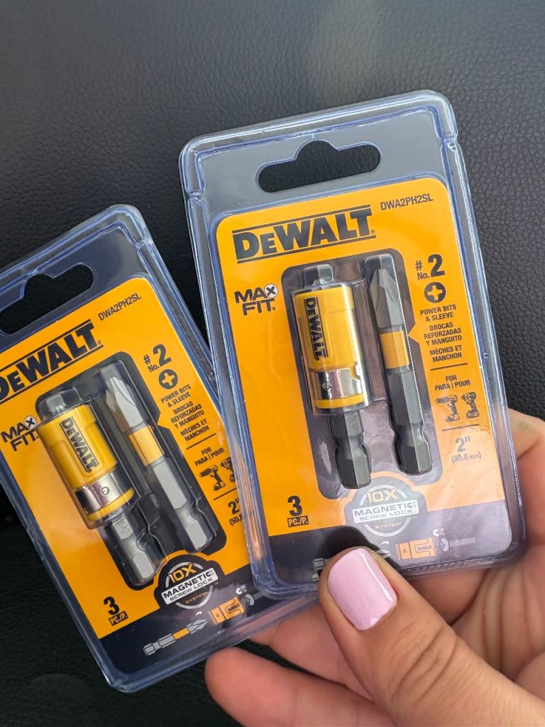  X Dewalt 2 Inch Max Fit Ph2 Drill Bit Tip With Magnet Sleeve