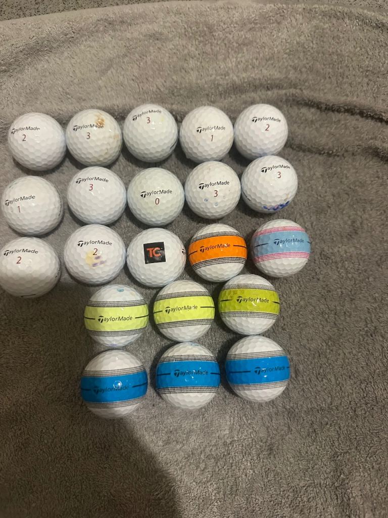 Taylor made tour response golf balls 