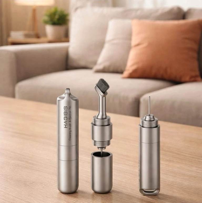 Sim card tray removal tool eject cleaning brush