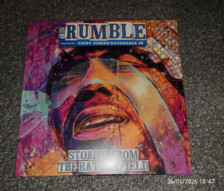 The Rumble - Stories From the Battlefield LP Vinyl - Brand New Sealed