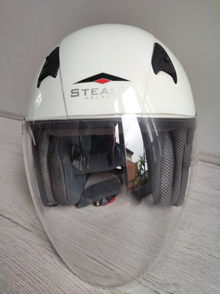 New Motorbike Helmet Open Face Full Visor