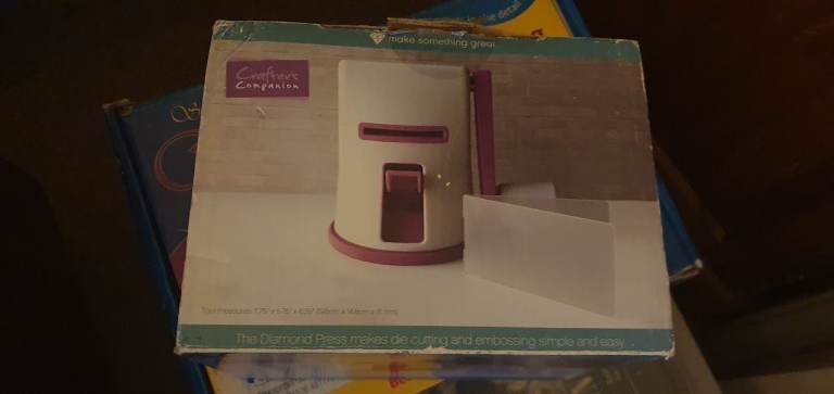 Crafters companion small die cutting and embossing machine