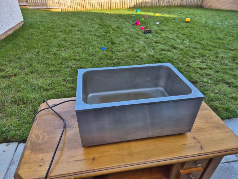 Chefmaster HEF577 2 x 1/3GN & 2 x 1/6GN Electric Countertop Wet Heat Bain Marie