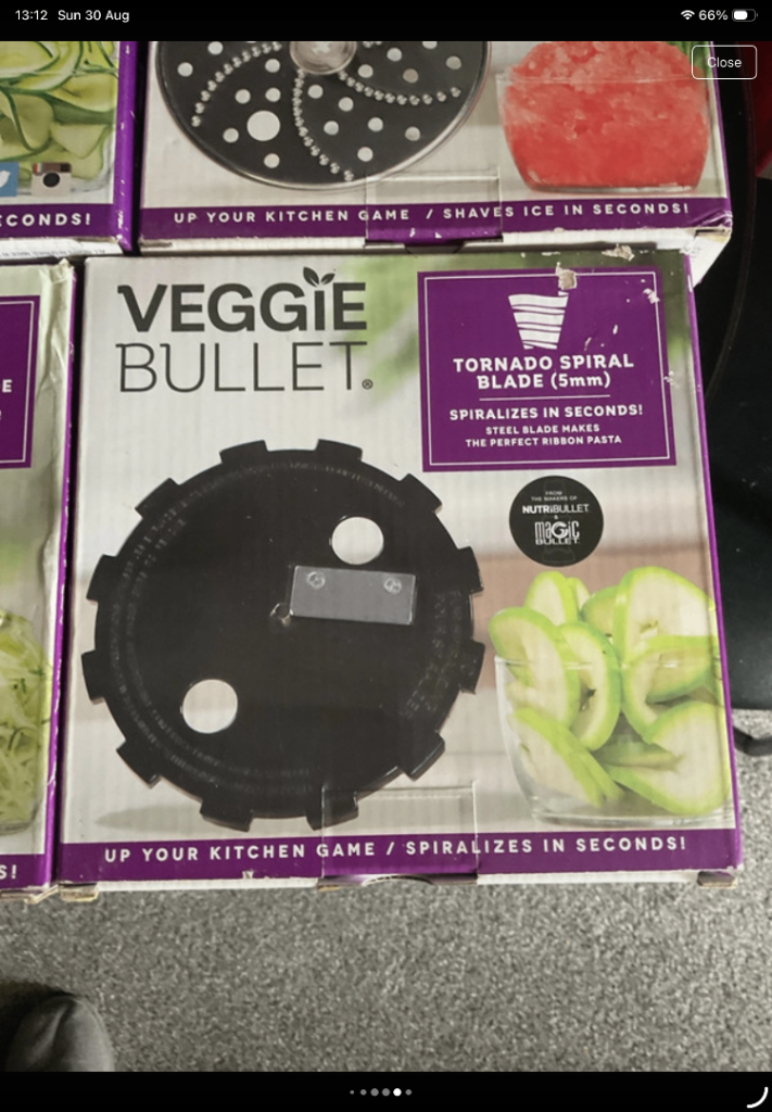 New Veggie Bullet Blades - Various Types Available