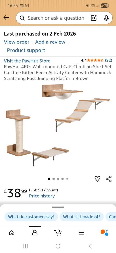 Wall Cat Climbing Set 