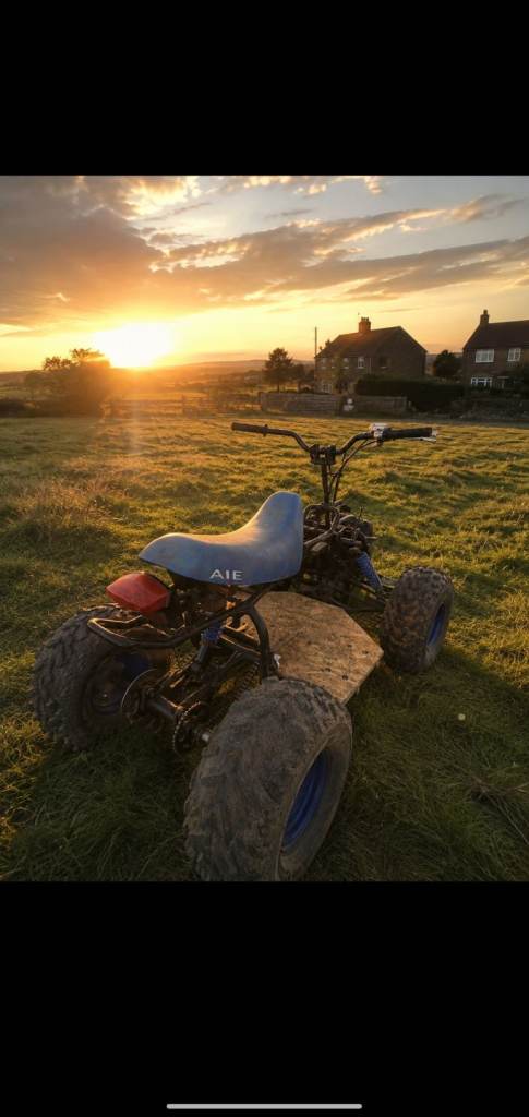 It's a 125cc rolling frame 