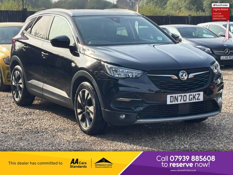 2020 Vauxhall Grandland X 1.2 Grandland X SRi Nav T 5dr SUV Petrol Manual