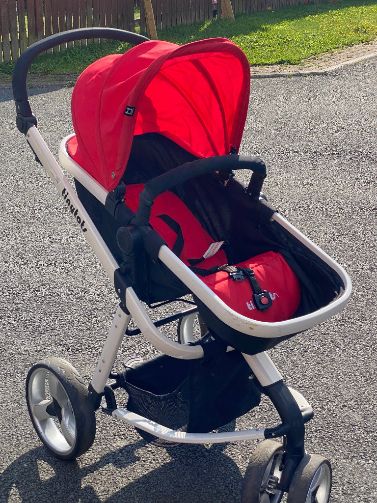 Baby Pram/Pushchair “Tiny Tots” Pushchair Carrycot 3 In 1