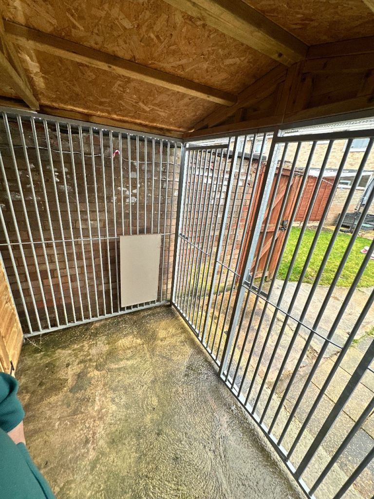 Dog kennel double or single 