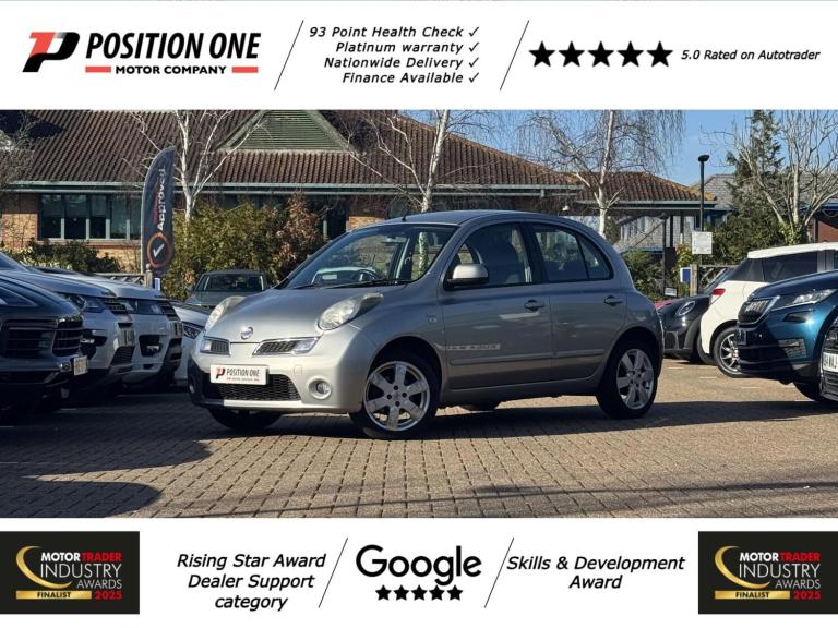 2010 Nissan Micra 1.2 16v n-tec Hatchback 5dr Petrol Manual (139 g/km, 79 bhp) Hatchback Petrol M...