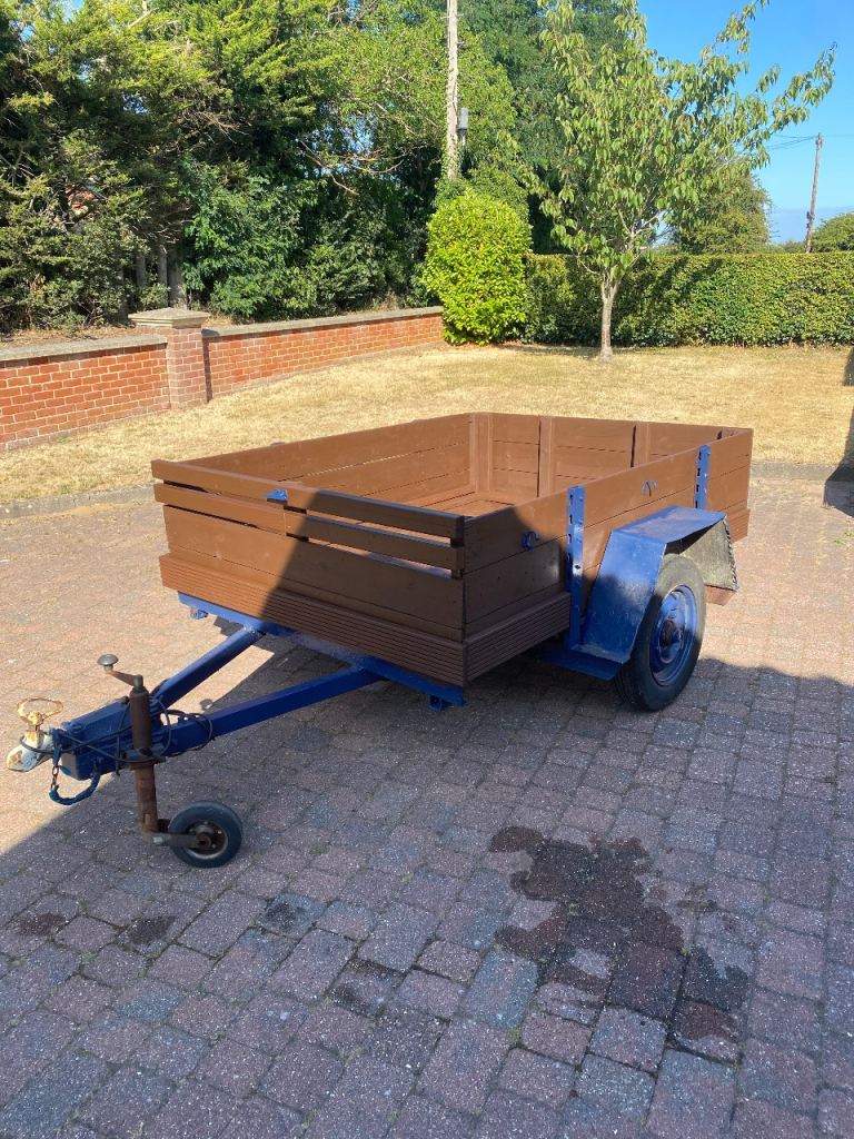 Trailer 6x4 jockey wheel brake away cable