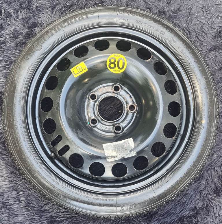 Continental Space Saver Spare Wheel 16 inch (Hardly Used)
