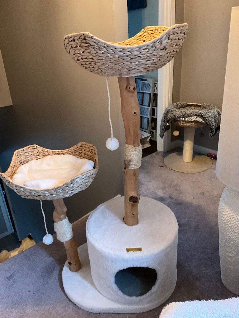 Lords & Labradors Back To Nature The Basket Cat Scratch Tree