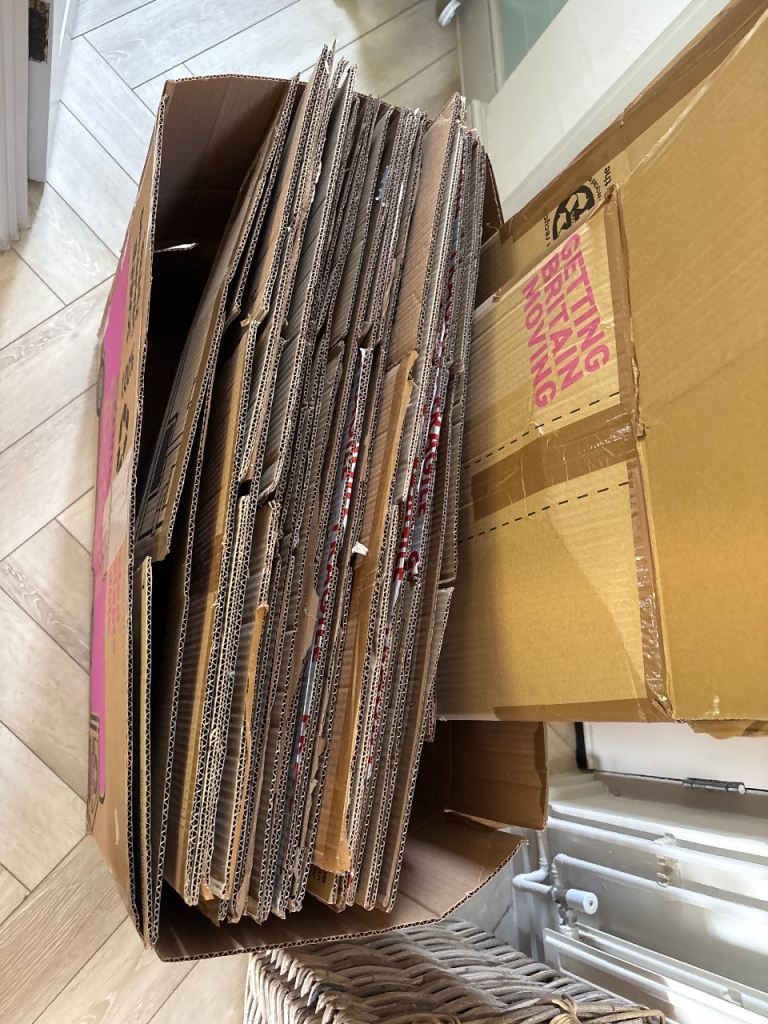 50+ Cardboard boxes