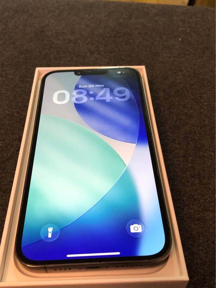 iPhone 13 ProMax 128gb excellent condition %85 BH