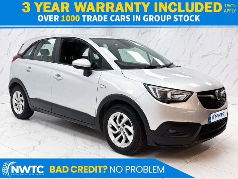 2019 Vauxhall Crossland X 1.2 SE SUV 5dr Petrol Manual Euro 6 (83 ps) HATCHBACK Petrol Manual
