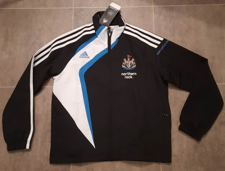 Adidas Newcastle United Boys Jacket - BNWT - Age 10