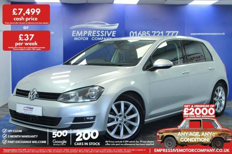 2013 Volkswagen Golf 2.0 TDI BlueMotion Tech GT Hatchback 5dr Diesel DSG Euro 5 (s/s) (150 ps) Ha...