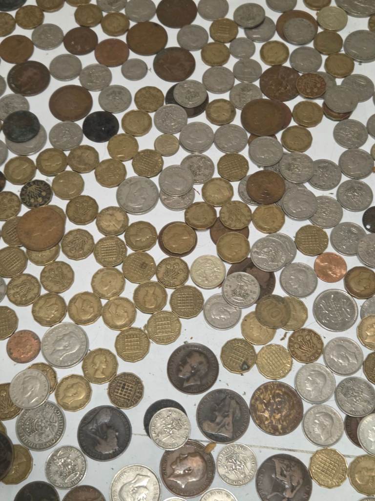 Joblot of old coins