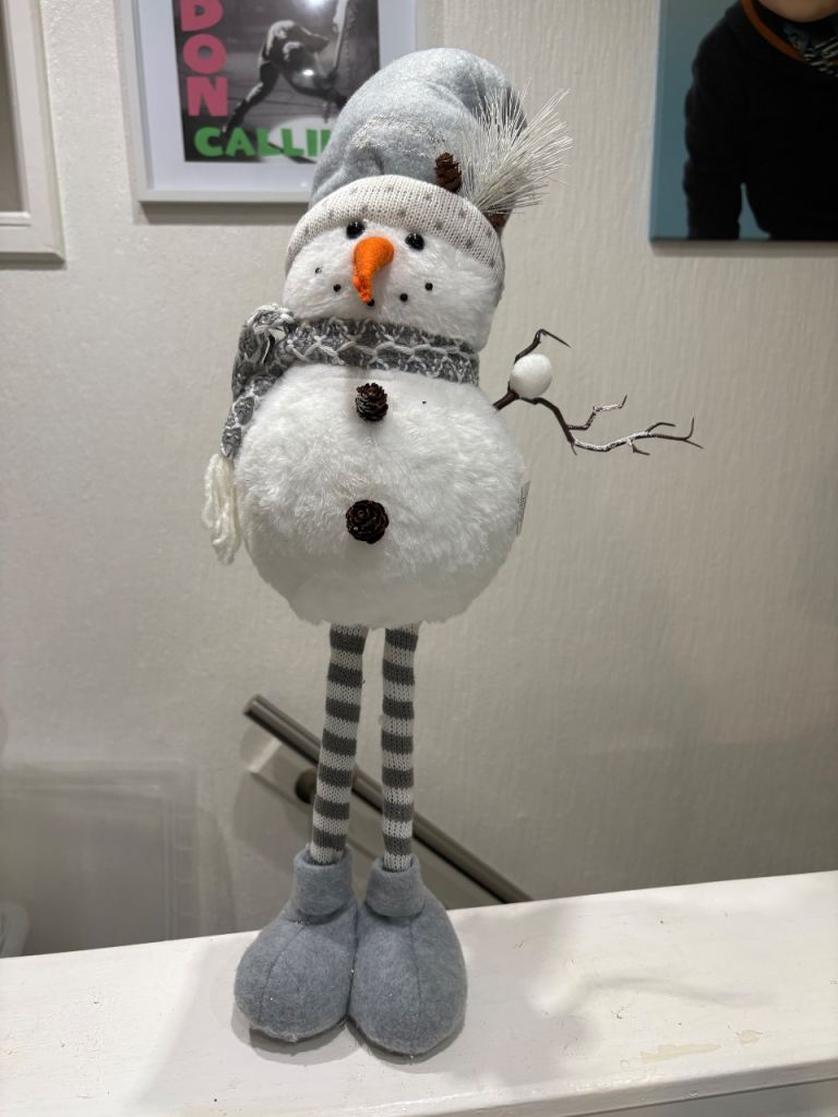 Cute Snowman Christmas Decoration – As Good As New