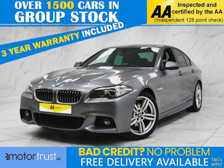 2016 BMW 5 Series 520d [190] M Sport 4dr Step Auto SALOON DIESEL Automatic